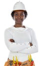 African american woman worker Royalty Free Stock Photo