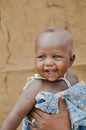 African baby smiling