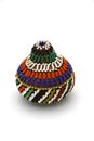 African beaded ornament Royalty Free Stock Photo