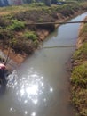 African canal.water water way.