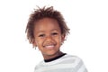 African child making funny faces Royalty Free Stock Photo