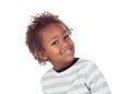 African child making funny faces Royalty Free Stock Photo