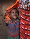 African child in slum