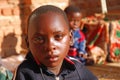 African children of the Franciscan Mission of the Village of Pom
