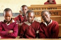 African Children at School, Tanzania Royalty Free Stock Photo