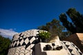 African clay huts at Zoo Safari, Dvur Kralove