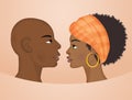 African couple faces