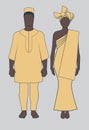 African couple