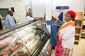 African customers at deli counter at local Pick n Pay grocery store