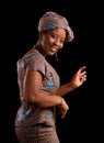 African dance Royalty Free Stock Photo