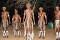 African dancers at night in Zimbabwe