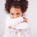 African descent child Royalty Free Stock Photo