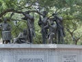 African Descent Soldier Statue