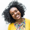 African Descent Teen Girl Smiling Portrait Concept Royalty Free Stock Photo