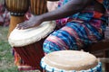 African djembe Royalty Free Stock Photo