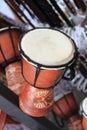 African Djembe drum Royalty Free Stock Photo