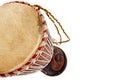 African djembe drum Royalty Free Stock Photo