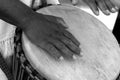 African drummer Royalty Free Stock Photo