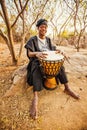 African drummer Royalty Free Stock Photo