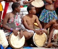 African drummers Royalty Free Stock Photo