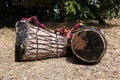African drums, Ethiopia Royalty Free Stock Photo