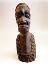 African Ebony Figurine Royalty Free Stock Photo