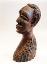 African Ebony Figurine Royalty Free Stock Photo