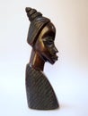 African Ebony Statuette Royalty Free Stock Photo