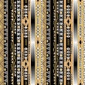 African ethno abstract seamless tribal pattern