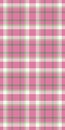 African fabric plaid background, creation texture check seamless. Vichy pattern vector textile tartan in pale violet red and pink