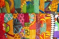 African fabrics from Ghana, West Africa