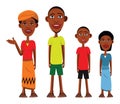 African family Royalty Free Stock Photo