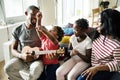 African family spending time together Royalty Free Stock Photo