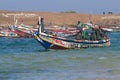 African fishing vessel