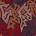 African geometric pattern