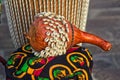 African Ghana Shekere drum