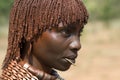 African Hamar Woman Royalty Free Stock Photo