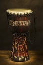 African Hand Drum Royalty Free Stock Photo