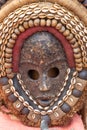 African handicraft statues in ebony wood Royalty Free Stock Photo