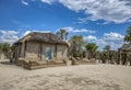 African hut Royalty Free Stock Photo