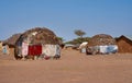 African Huts Royalty Free Stock Photo