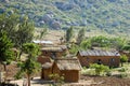 African Huts - Tanzania Royalty Free Stock Photo