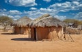 African huts Royalty Free Stock Photo