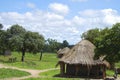 African Huts - Zambia Royalty Free Stock Photo