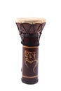 African isolated drum