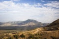 African landscape. Mago National Park. Ethiopia. Royalty Free Stock Photo