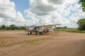 African landscapes - Tourism at Selous Game Reserve, Tanzania Royalty Free Stock Photo