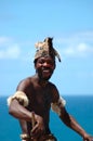 African man dancing Royalty Free Stock Photo