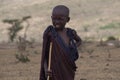 African masai boy herd