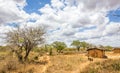 African Masai village